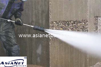 basement wall jetting